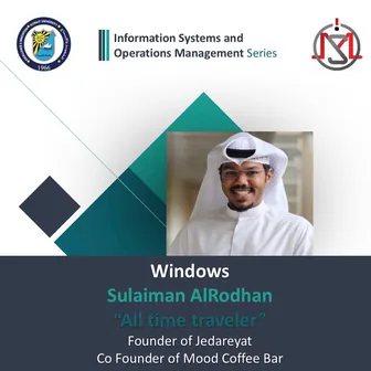Seminar: Windows, with the traveller Sulaiman AlRodhan