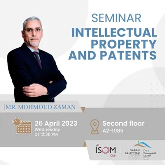 Seminar: intellectual property and patents